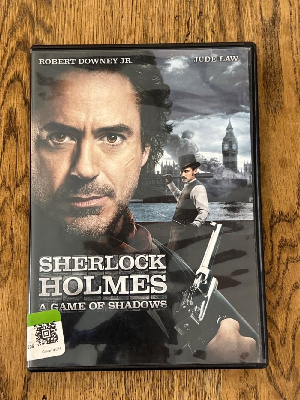 Sherlock Holmes: A Game Of Shadows 2011 Movie DVD Action/Mystery Pre-Owned